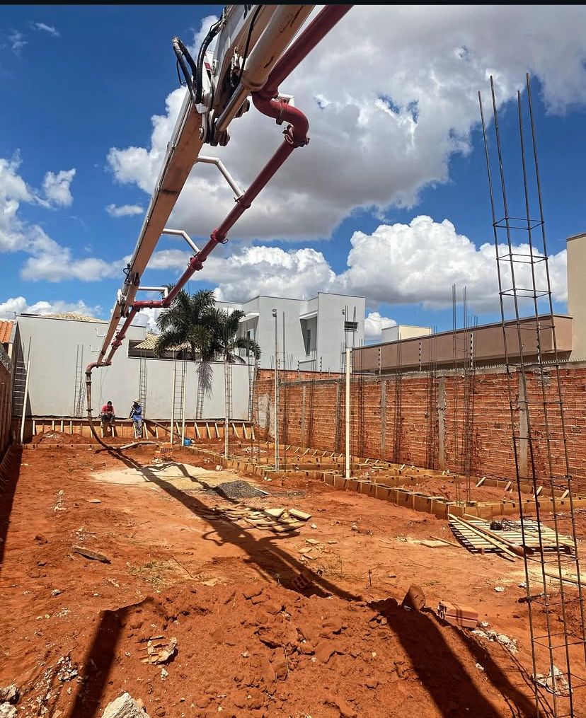 Concretagem em vistoria